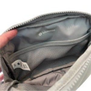 NWOT Lululemon LARGE Everywhere Belt Bag in Silver Drop 2L
